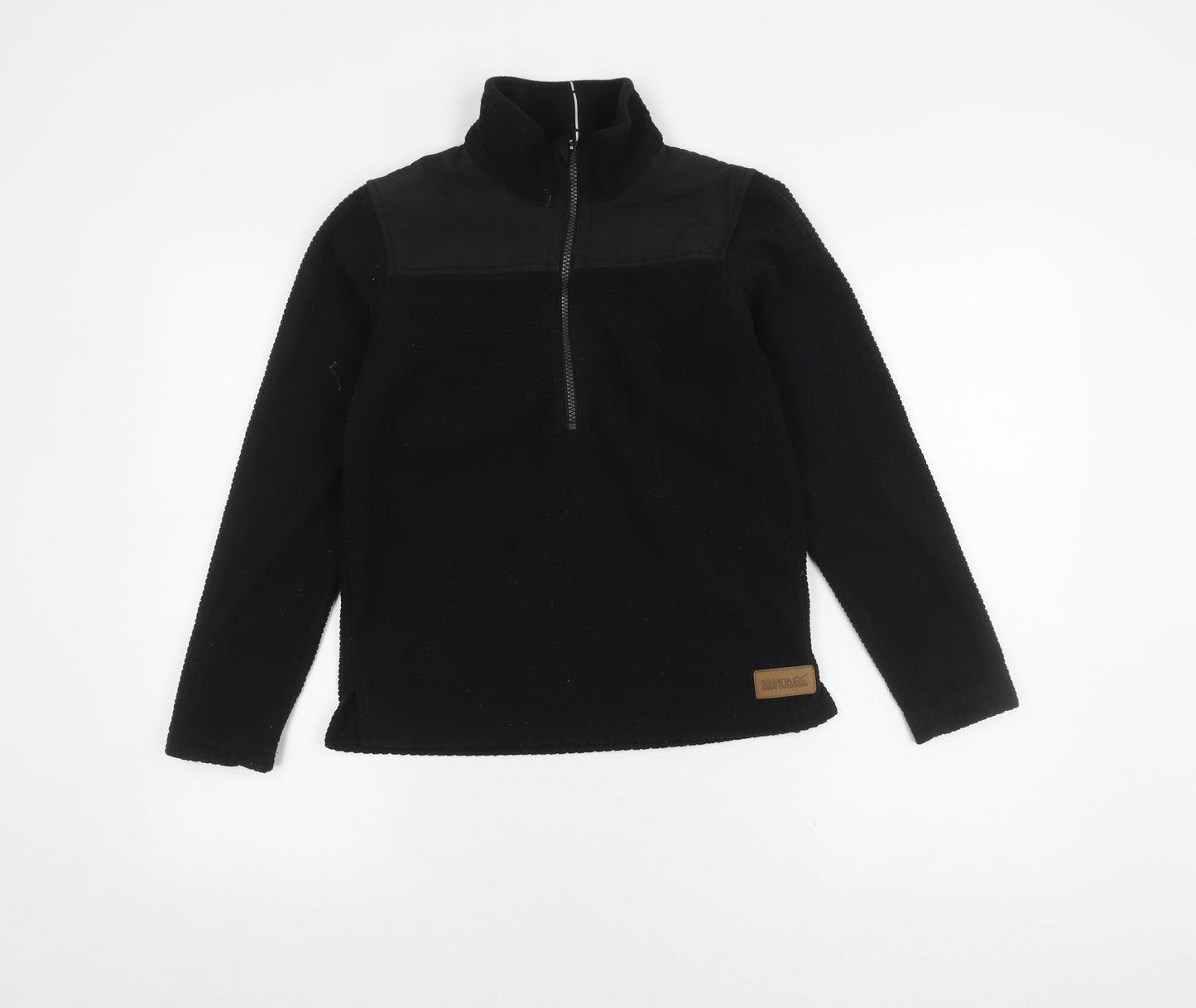 Regatta Boys Black Full Zip Sweatshirt 11-12 Years