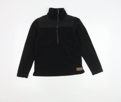 Regatta Boys Black Full Zip Sweatshirt 11-12 Years