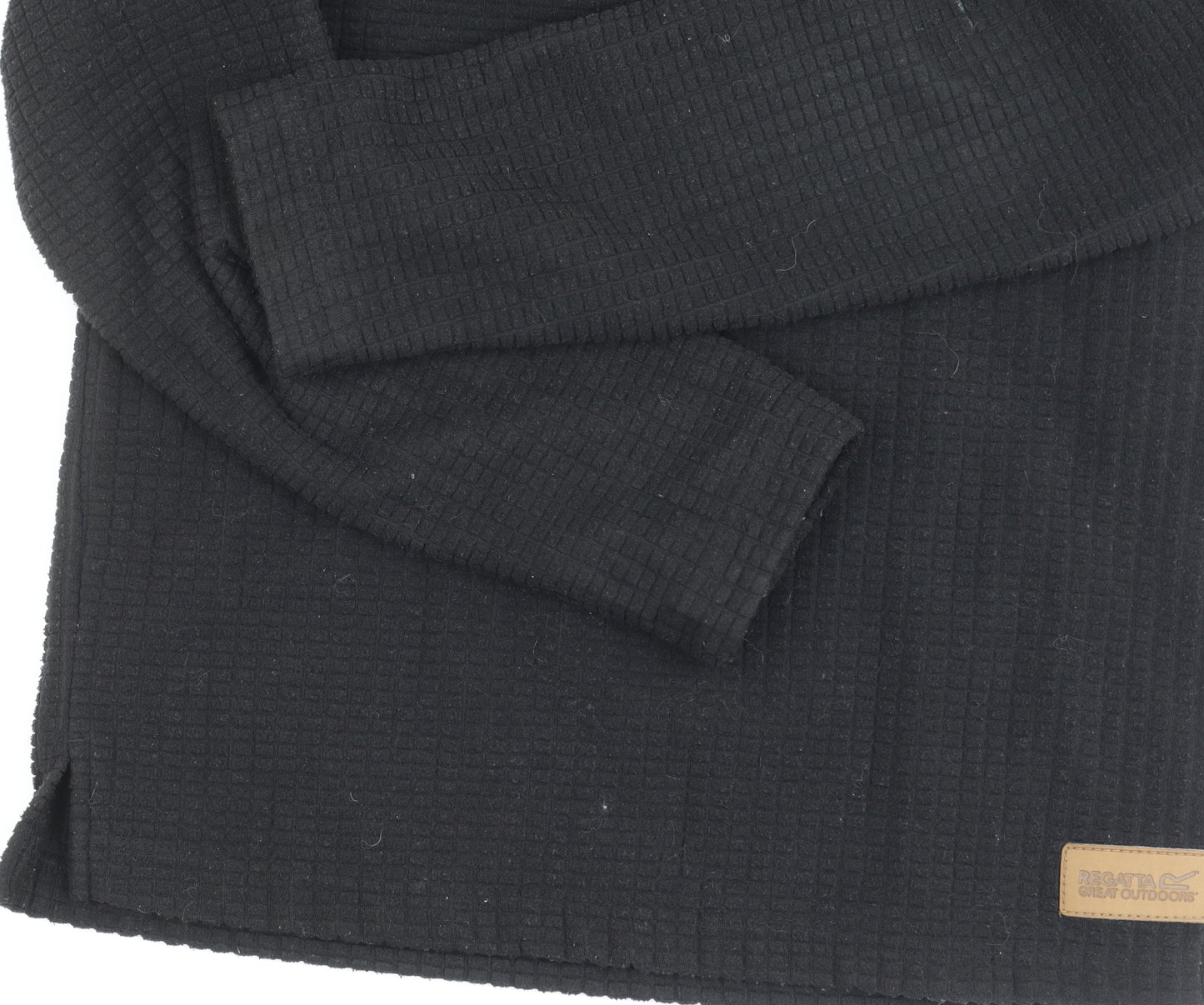 Regatta Boys Black Full Zip Sweatshirt 11-12 Years