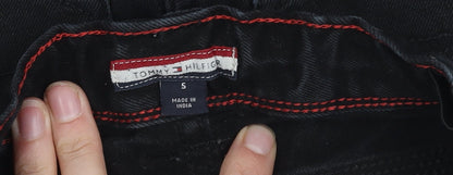 Tommy Hilfiger Boys Black Skinny Jeans, Size 5, Adjustable Waist