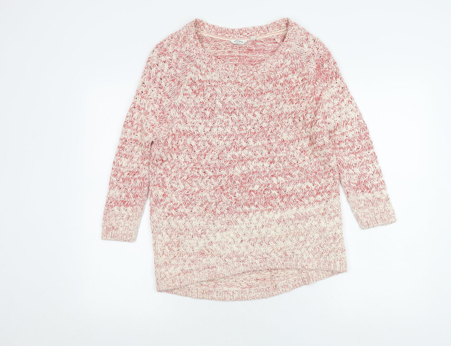 Womens UK Size S FatFace Multicoloured Pullover Jumper