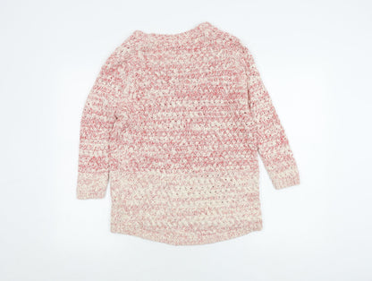 Womens UK Size S FatFace Multicoloured Pullover Jumper
