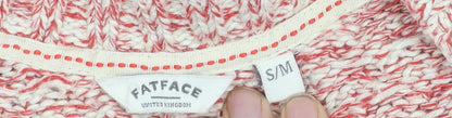 Womens UK Size S FatFace Multicoloured Pullover Jumper