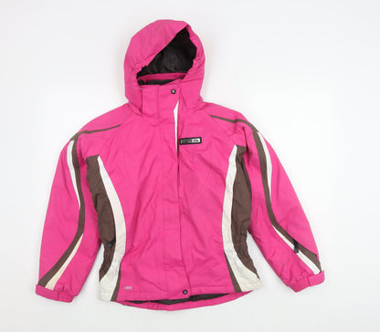 Dare 2b Girls Pink Ski Jacket 11-12 Years Waterproof