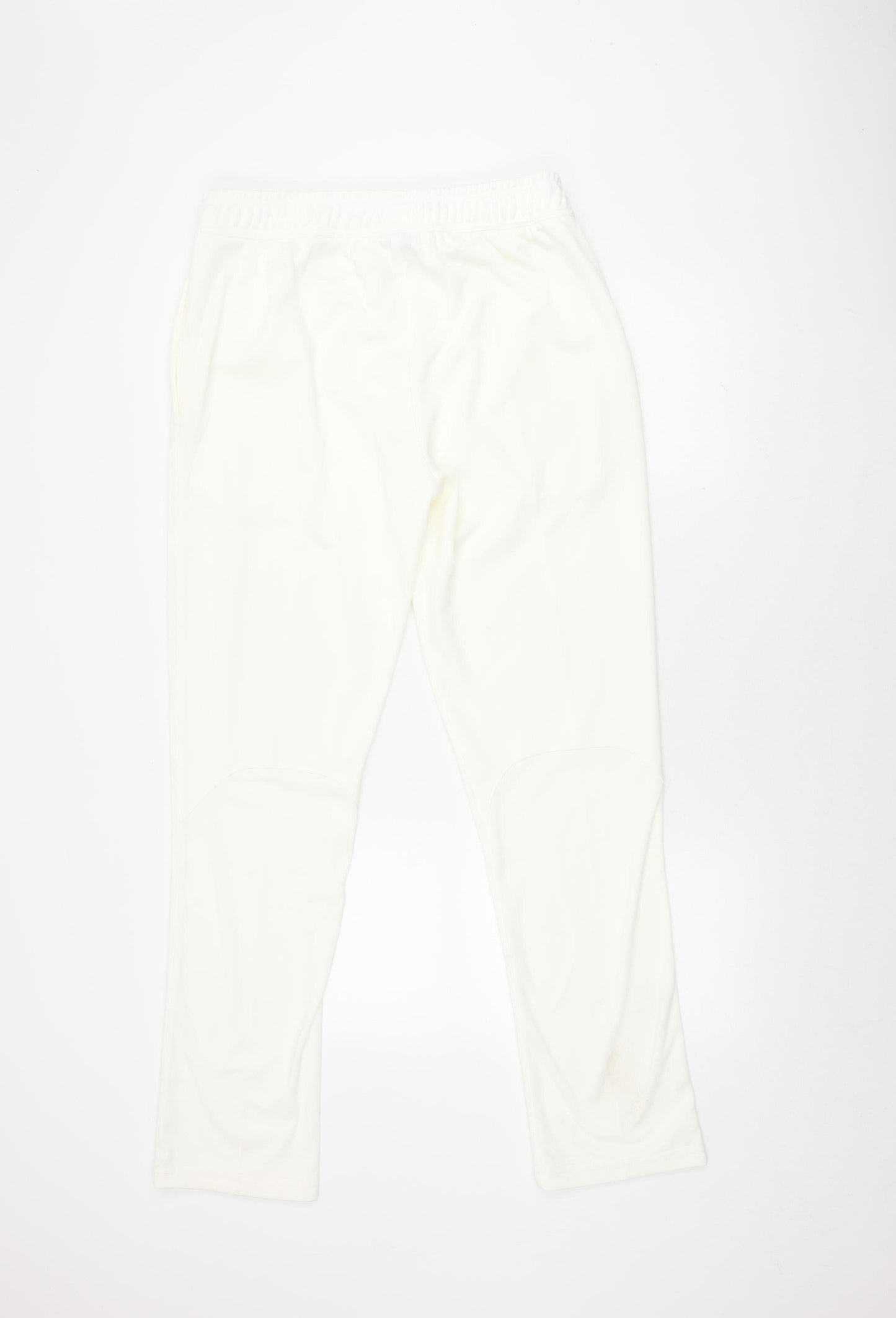 White Unisex Adults Jogger L 36 in Waist
