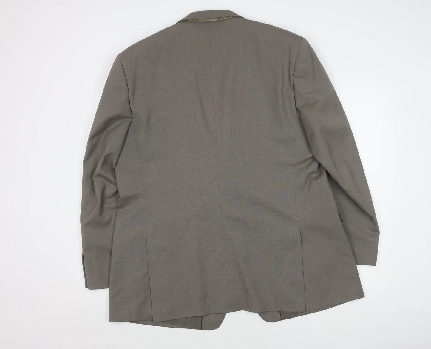 Mens UK Size 48 Unbranded Regular Grey Suit Jacket