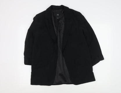 River Island Women's Black Blazer Size 10 Regular Fit