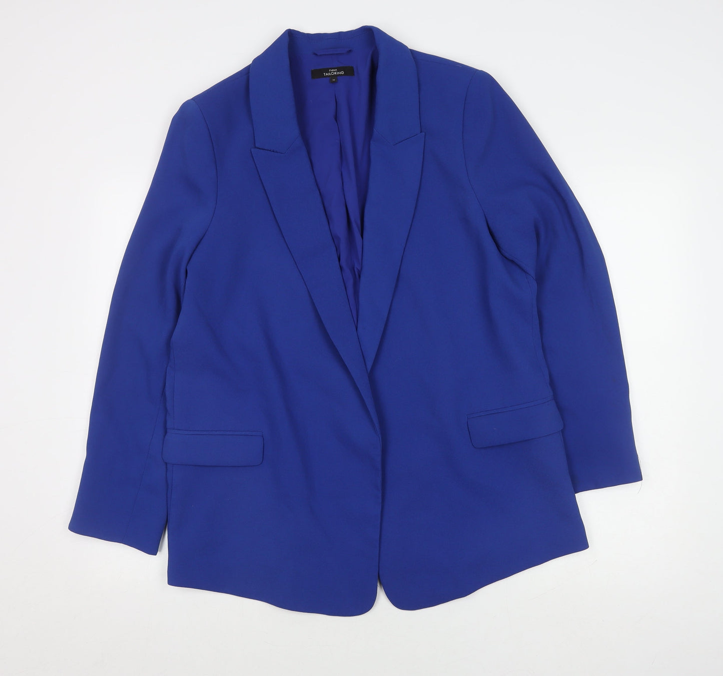 Next Women's Blue Blazer, Size 16, Notch Lapel