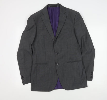 Mens UK Size 36 Marks and Spencer Regular Grey Suit Jacket