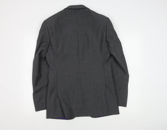 Mens UK Size 36 Marks and Spencer Regular Grey Suit Jacket