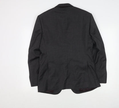 Mens UK Size 38 Marks and Spencer Regular Grey Suit Jacket