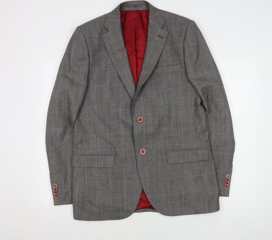 Mens UK Size 42 Skopes Regular Grey Suit Jacket