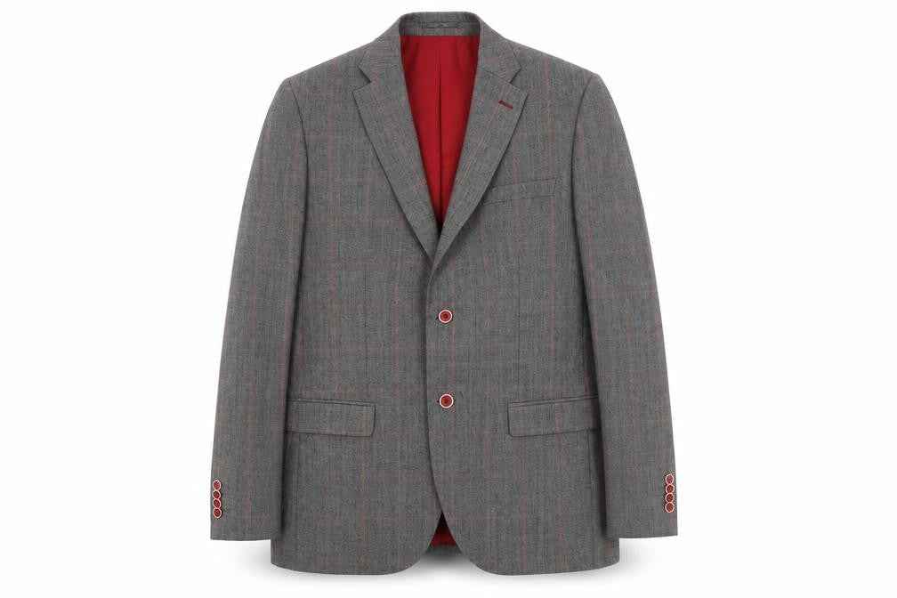 Mens UK Size 42 Skopes Regular Grey Suit Jacket