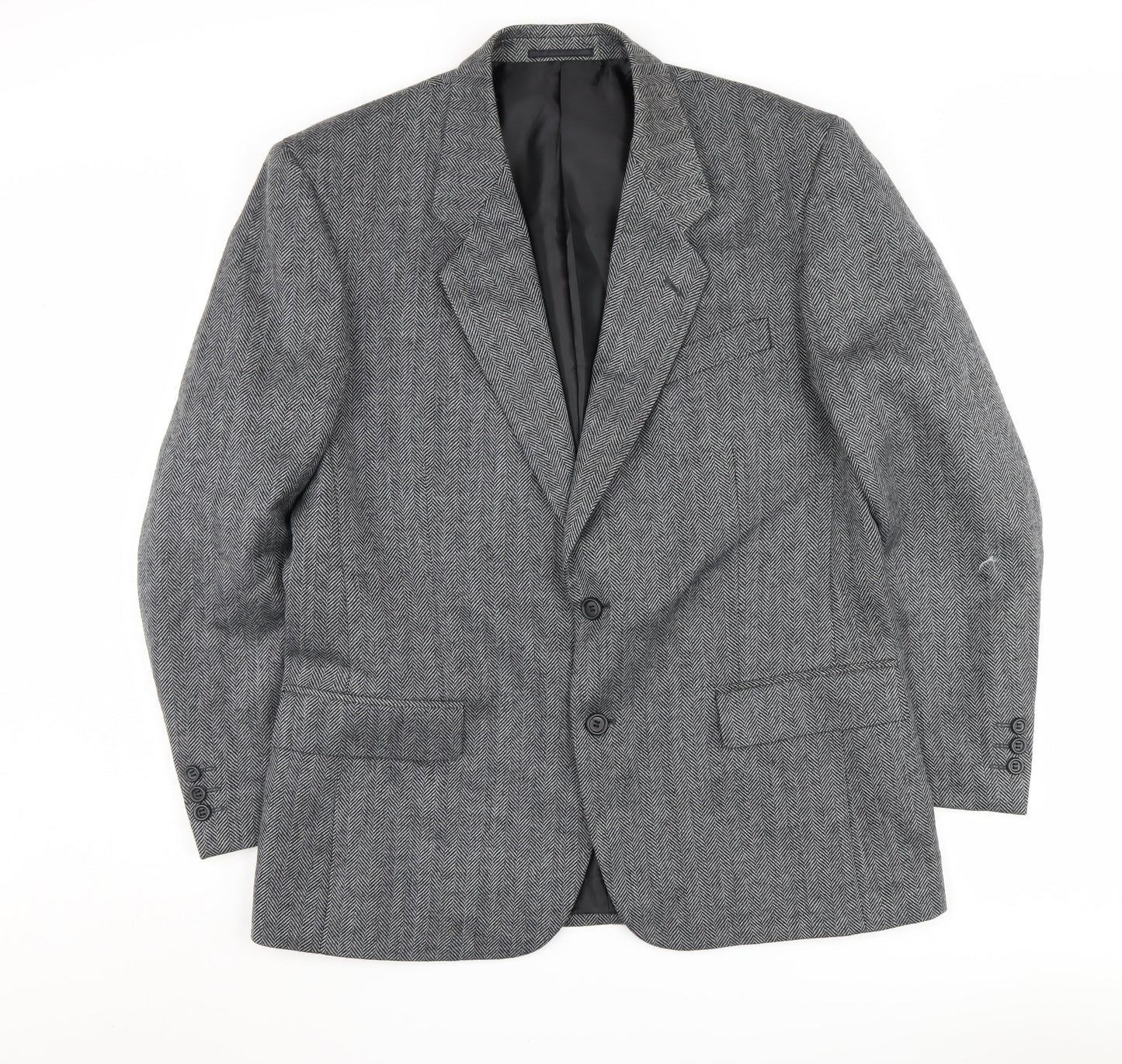 Mens UK Size 42 Greenwoods Regular Grey Suit Jacket