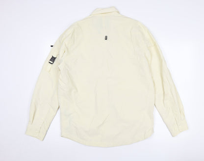Zara Men's White Basic Jacket M