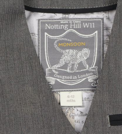 Monsoon Boys Grey Vest Sleeveless 4-5 Years Uniform