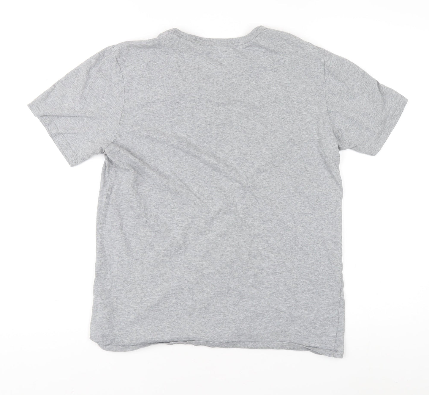 Nike Men's Grey Athletic Fit T-Shirt Medium