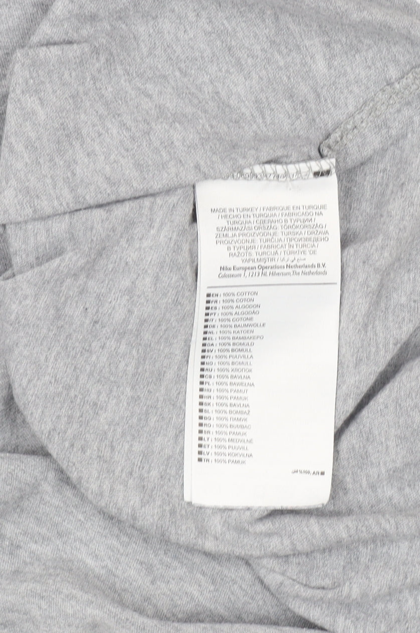 Nike Men's Grey Athletic Fit T-Shirt Medium