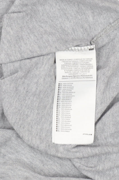 Nike Men's Grey Athletic Fit T-Shirt Medium