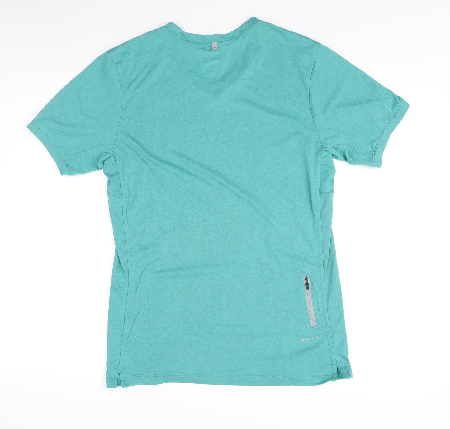 Mens UK Size S Nike Green Running & Jogging T-Shirt