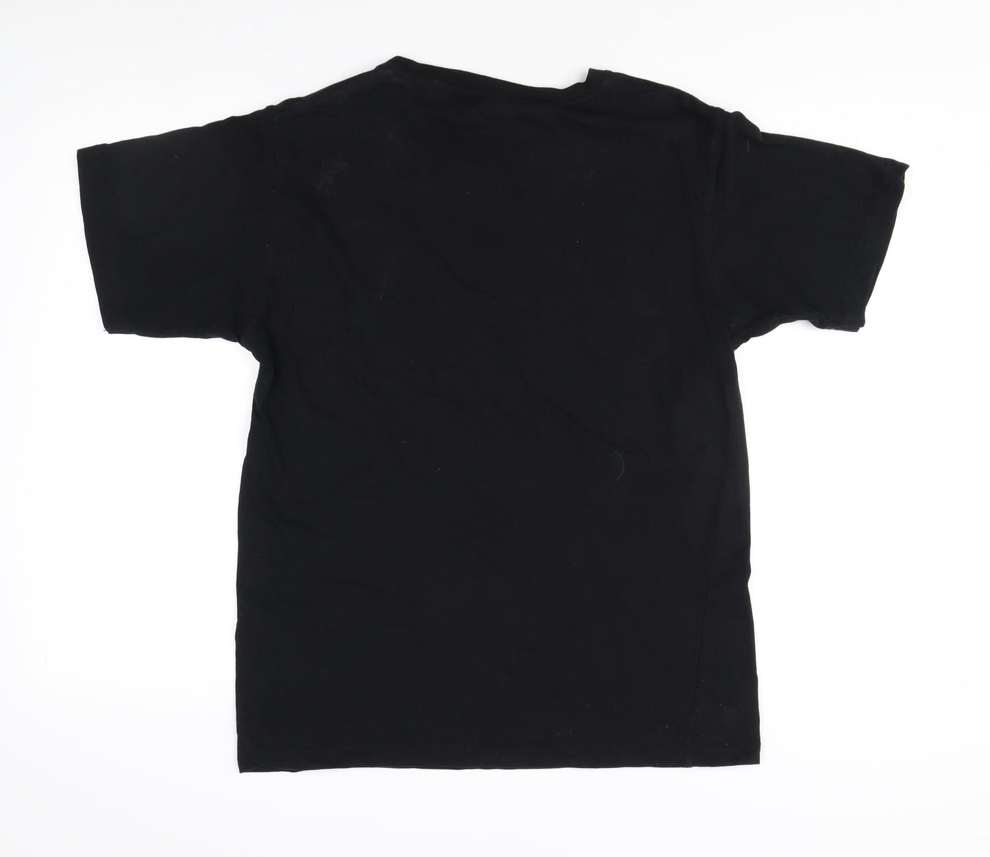 Kiwi Planet Men's Black M Graphic Cotton T-Shirt