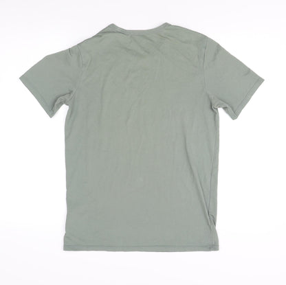 Nike Men's Green Running T-Shirt - Size S
