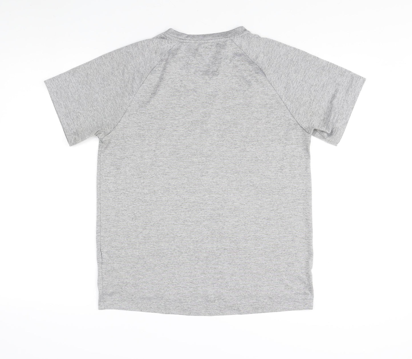 Adidas Men's Grey Short Sleeve Athletic T-Shirt