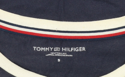 Tommy Hilfiger Men's Blue Beige S T-Shirt