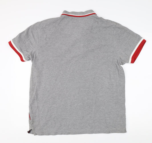 Formula 1 Men's Grey Polo Shirt L - Collared