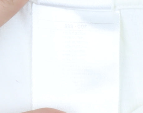 Nike Men's White Sports Graphic T-Shirt Size L