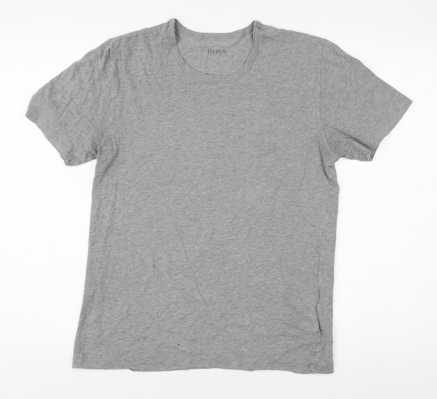 Mens UK Size S Boss Grey  T-Shirt