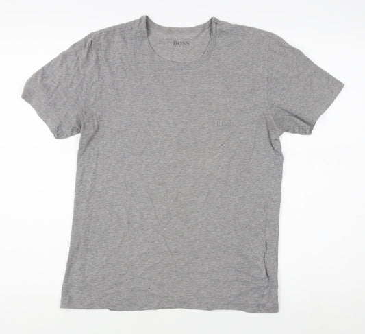 Mens UK Size S Boss Grey  T-Shirt
