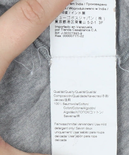 Mens UK Size S Boss Grey  T-Shirt