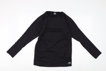Trespass Unisex Black XS Long Sleeve Active Top