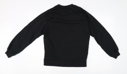 Threadbare Women's Black Pullover Sweatshirt Size 6