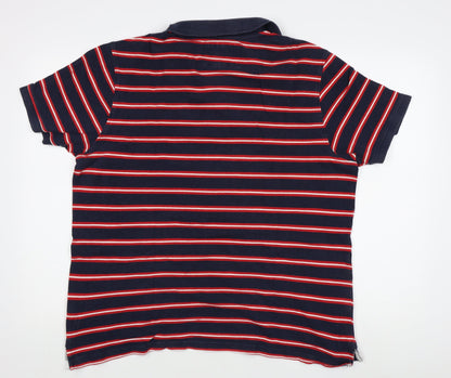 Crew Clothing Men’s 2XL Multicoloured Striped Polo