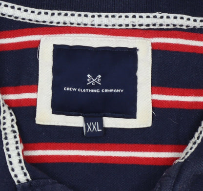 Crew Clothing Men’s 2XL Multicoloured Striped Polo