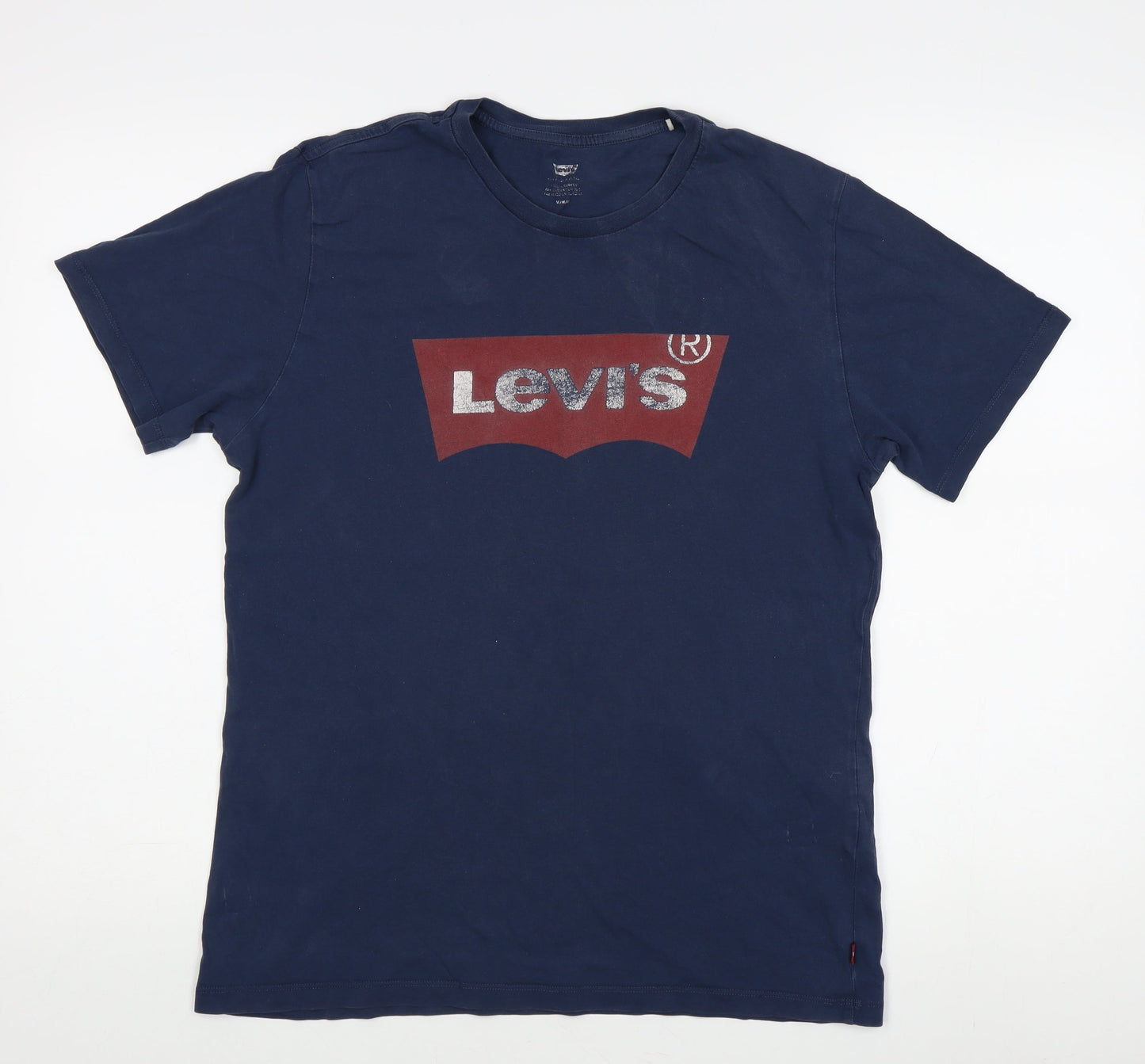 Levi's Men's Blue Graphic Logo T-Shirt M