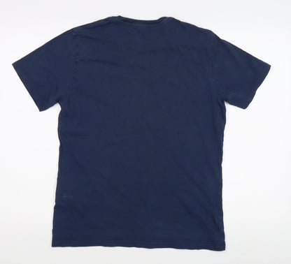 Levi's Men's Blue Graphic Logo T-Shirt M