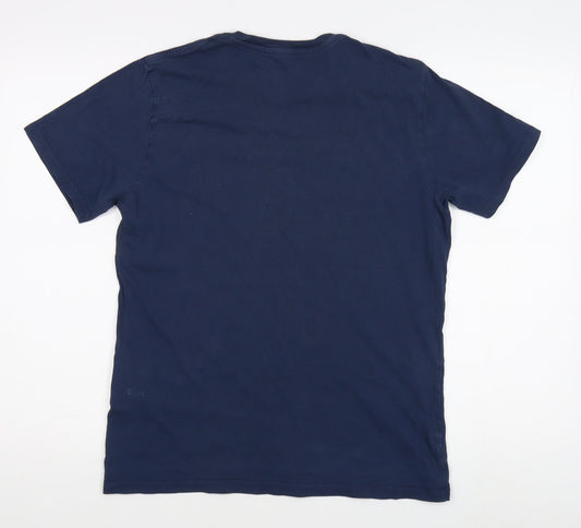 Levi's Men's Blue Graphic Logo T-Shirt M