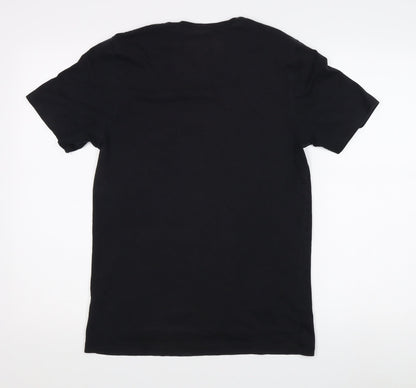 Mens UK Size M HUGO BOSS Black  T-Shirt
