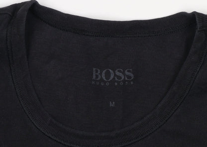 Mens UK Size M HUGO BOSS Black  T-Shirt