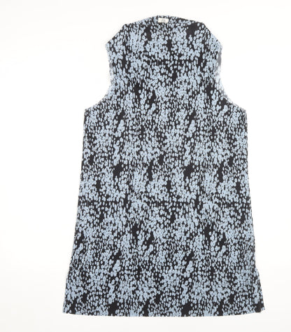 River Island Women's Black Geometric Dress Size 14