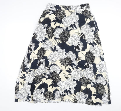 Marks & Spencer Women's Midi Floral Skirt, Size 12