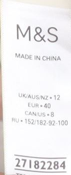 Marks & Spencer Women's Midi Floral Skirt, Size 12