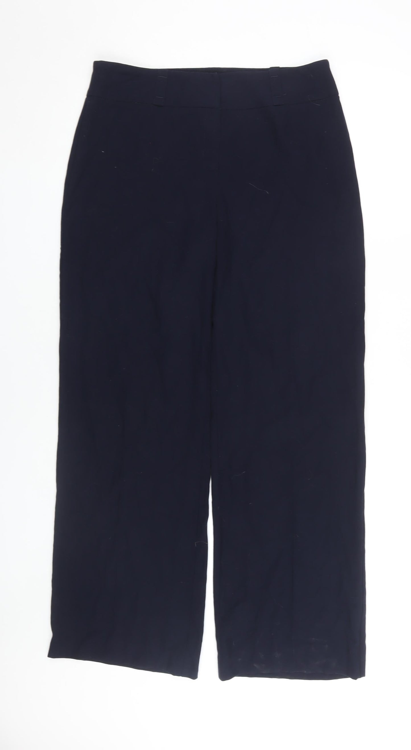 Womens UK Size 12 Marks and Spencer Regular Fit  Black Trousers