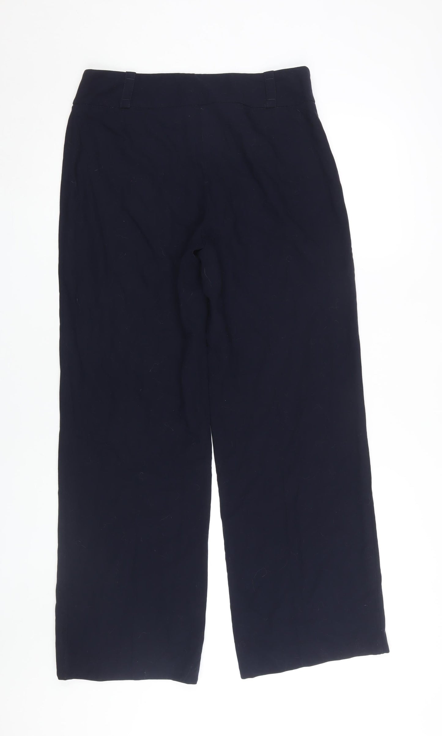 Womens UK Size 12 Marks and Spencer Regular Fit  Black Trousers