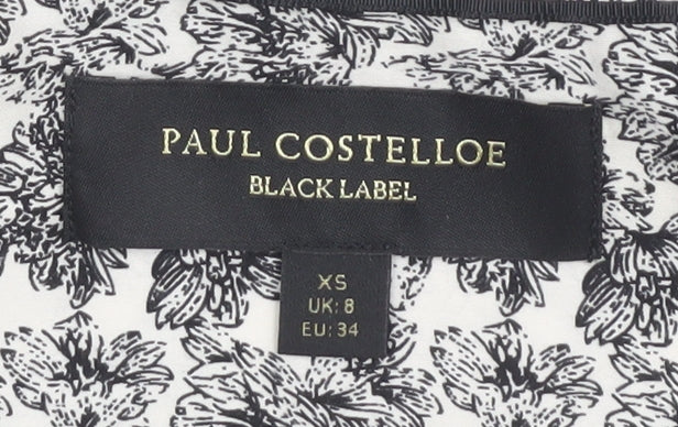 Womens UK Size 8 Paul Costelloe Multicoloured  Button-Up