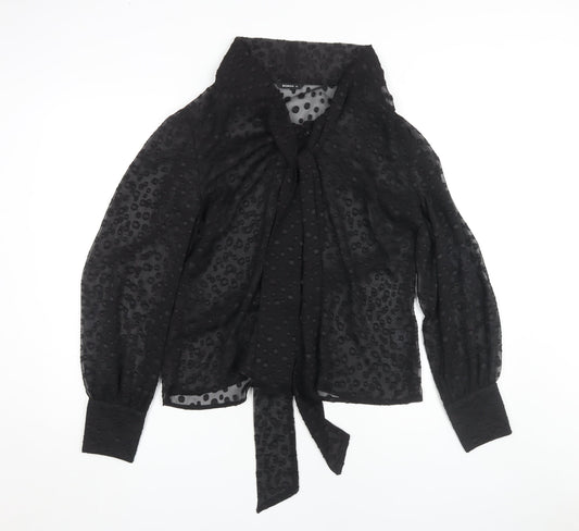 Womens UK Size 14 Roman Originals Black  Blouse