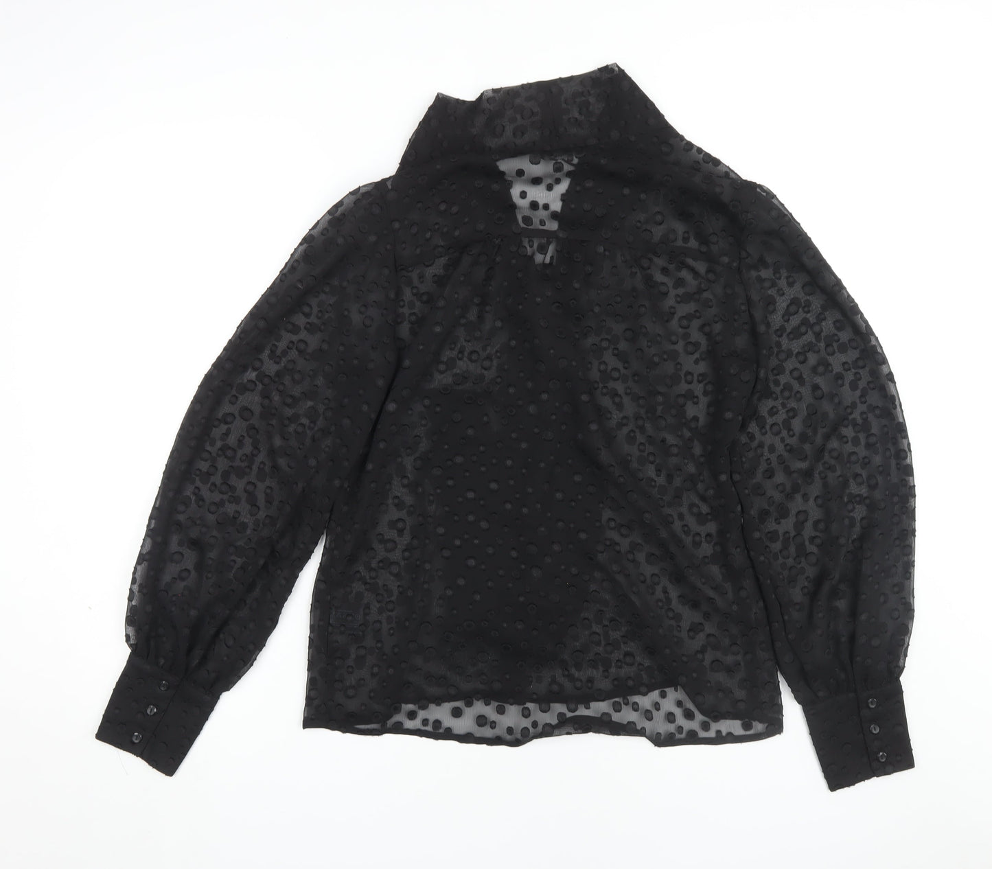 Womens UK Size 14 Roman Originals Black  Blouse